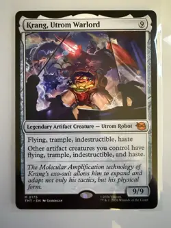 Wizards Krang Utrom Warlord Legendary Artifact Creature TMNT Mythic 0175 2026 - Image 1