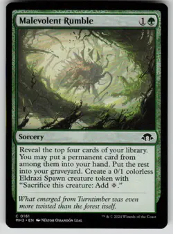 Malevolent Rumble Common Modern Horizons 3 161 MTG Near Mint 2024 - Image 1