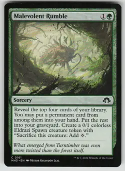Malevolent Rumble Common Modern Horizons 3 161 MTG Near Mint 2024 - Image 1
