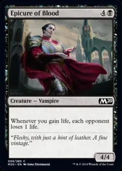Epicure of Blood -Foil Near Mint MTG Magic 2020 Core Set - Image 1