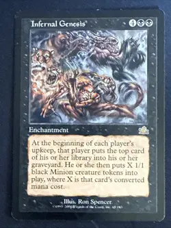 1x Infernal Genesis (68) Prophesy LP MTG Magic the Gatheirng x1 MKE - Image 1