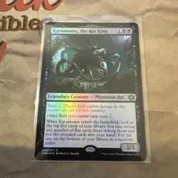 MTG Karumonix, the Rat King Phyrexia: All Will Be One Foil #098 - Image 1