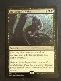 1x In Garruk's Wake (045) Commander: Zendikar Rising LP MTG Magic x1 MKE - Image 1