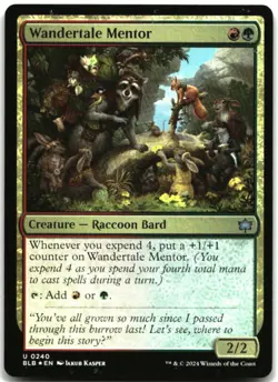 MTG Wandertale Mentor FOIL U Bloomburrow 240 MP - Image 1