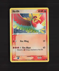 Ho-Oh 1/17 POP Series 5 Holo Rare HOLO BLEED Pokemon Card MP - Image 1