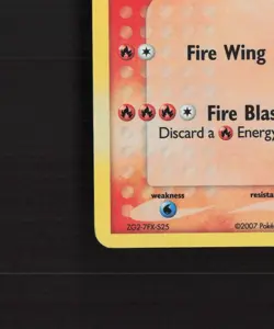 Ho-Oh 1/17 POP Series 5 Holo Rare HOLO BLEED Pokemon Card MP - Image 5