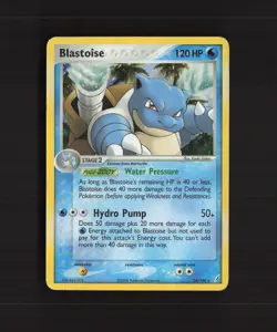 Blastoise 14/100 EX Crystal Guardians Holo Rare Pokemon Card DMG - Image 1