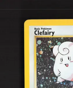Clefairy 6/130 Base Set 2 Holo Rare Pokemon Card MP - Image 3
