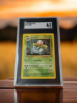 1999 Pokemon Base set Ivysaur #30 SGC 6 - Image 1