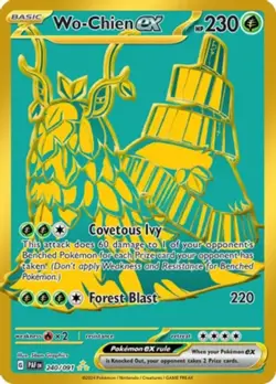 Wo-Chien ex - 240/091 - Hyper Rare NM, English Pokemon Paldean Fates - Image 1