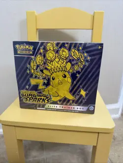 Pokemon TCG: Scarlet & Violet Surging Sparks Elite Trainer Box ETB New & Sealed - Image 1