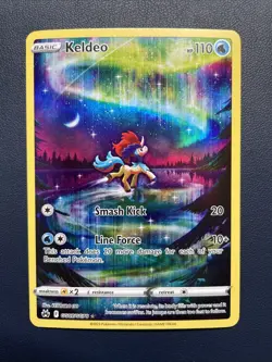Pokemon TCG Keldeo GG07/GG70 SWSH: Crown Zenith: Galarian Gallery Ultra Rare NM - Image 1