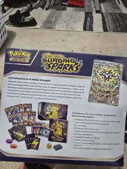 Pokemon TCG Surging Sparks Elite Trainer Box Factory Sealed - Image 3