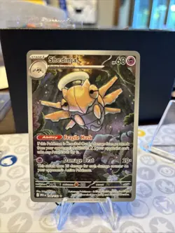 Shedinja 144/132 Illustration Rare Mega Evolution Pokemon TCG NM - Image 1