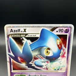 Pokemon Azelf LV.X Legends Awakened Ultra Rare Holo 140/146 Level Up 90 HP - Image 5
