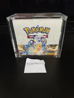 Pokemon TCG Surging Sparks Booster Box 36 Packs SEALED MINT WITH ACRYLIC CASE ✅ - Image 1