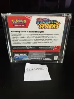 Pokemon TCG Surging Sparks Booster Box 36 Packs SEALED MINT WITH ACRYLIC CASE ✅ - Image 2