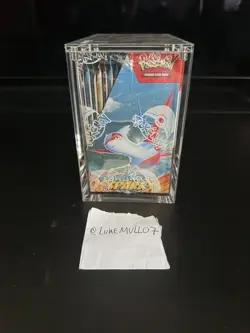 Pokemon TCG Surging Sparks Booster Box 36 Packs SEALED MINT WITH ACRYLIC CASE ✅ - Image 4