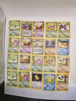 Team Rocket WOTC Vintage Pokemon Bundle 2000 (All LP Condition) - Image 1