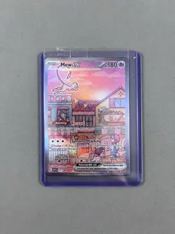Mew ex SVP 053 Pokemon Scarlet Violet 151 UPC Black Star Promo Full Art SEALED - Image 1
