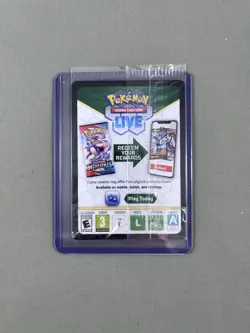 Mew ex SVP 053 Pokemon Scarlet Violet 151 UPC Black Star Promo Full Art SEALED - Image 2