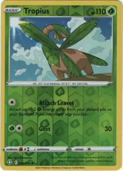 Tropius - 005/072 - Uncommon - Reverse Holo NM, English Pokemon Shining Fates - Image 1