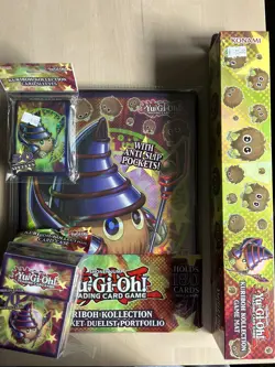 YuGiOh Kuriboh Kollection TCG Accessory Bundle: Deck Box Card Sleeves Binder Mat - Image 1
