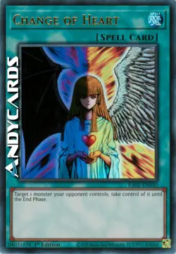 CHANGE OF HEART (Cambiare Idea) • Ultra R • RA01 EN050 • 1Ed • Yugioh ANDYCARDS - Image 1