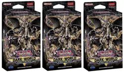 YuGiOh x3 Dark World Structure Deck SEALED NEW SET OF 3 Decks Sealed 83717859567 - Image 1