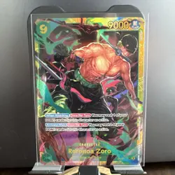 Roronoa Zoro OP06-118 SEC Alt Art – One Piece Card Game Secret Rare - Image 1