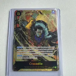 Crocodile OP14-120 Alt Art | One Piece TCG OP14 Azure Sea's Seven - Image 1