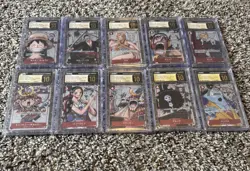 One Piece Japanese 25th Anniversary Complete Set CGC Pristine 10 One Piece TCG - Image 1