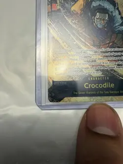 Crocodile OP14-120 - Alternate Art - The Azure Sea's Seven Sec - One Piece - Image 5