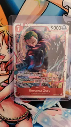 Roronoa Zoro EB04-007 SR ENGLISH OP15 One Piece Adventure On Kami’s island - Image 1