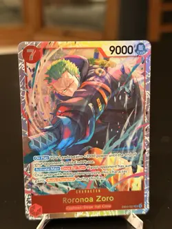 One Piece TCG Roronoa Zoro EB04-007 SR Near Mint - Image 1