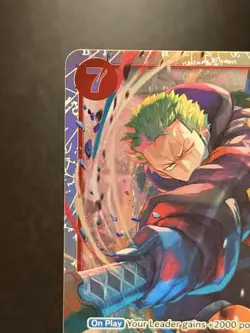 One Piece TCG Roronoa Zoro EB04-007 SR Near Mint - Image 3