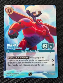 Disney Lorcana Baymax - Armored Companion DLC Promo Non-Foil NM - Image 1