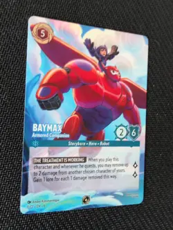 Disney Lorcana Baymax - Armored Companion DLC Promo Non-Foil NM - Image 2