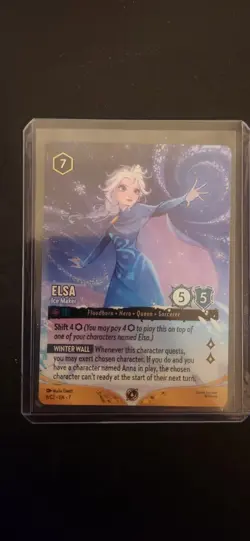 Disney Lorcana Elsa - Ice Maker non-foil Promo DLC Challenge 6/C2 EN 7 - Image 1