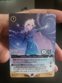 Disney Lorcana Elsa - Ice Maker non-foil Promo DLC Challenge 6/C2 EN 7 - Image 3