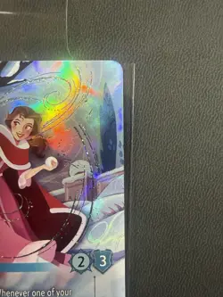 Disney Lorcana Winterspell Belle Snowfield Strategist 236/204 Enchanted Rare - Image 4