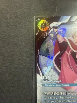 Disney Lorcana Winterspell Belle Snowfield Strategist 236/204 Enchanted Rare - Image 5