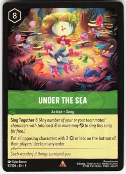 Under the Sea 97/204 Fabled Disney Lorcana - Image 1