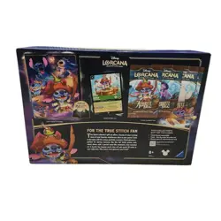 Disney Lorcana Azurite Sea Stitch Collector Gift Set Portfolio 4 Booster Packs - Image 2