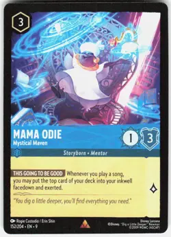 Mama Odie Mystical Maven 152/204 Fabled Disney Lorcana - Image 1