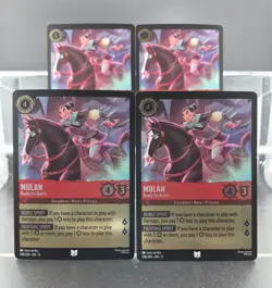 Disney Lorcana Mulan - Ready for Battle 108/204 Winterspell Uncommon Foil 4 Card - Image 1