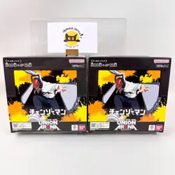 Union Arena UA53BT Chainsaw Man Booster Box x2 JP w/V Jump Promo TCG New - Image 2