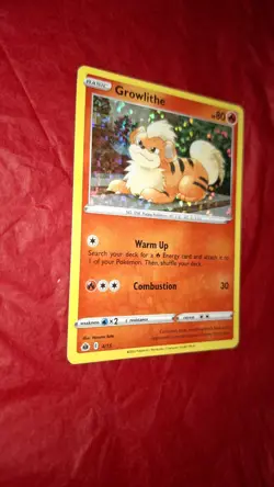 Growlithe Card 4/15 Holo McDonald's 2022 Near Mint pokemon cards - Image 2