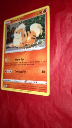 Growlithe Card 4/15 Holo McDonald's 2022 Near Mint pokemon cards - Image 3