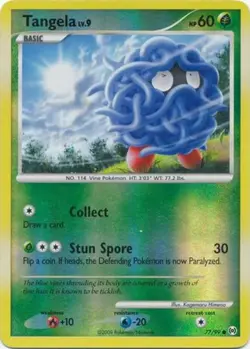 Tangela - Common B - Reverse Holofoil PL/MP, English Pokemon Arceus - Image 1